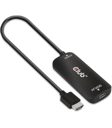 Club 3D CAC-1335 HDMI 2.1 to DisplayPort 1.4 4K120Hz or